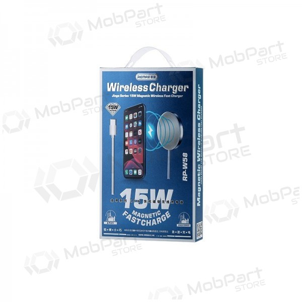 Trådlös laddare Remax RP-W58 15 W vit