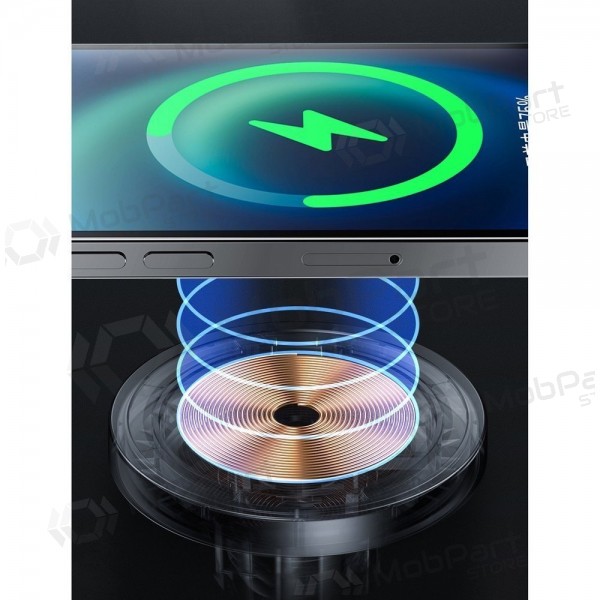 Laddare-laikiklis magnetinis automobilinis Joyroom JR-ZS240 MagSafe 15W svart