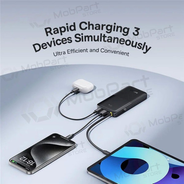 Powerbank Power Bank Baseus Bipow 2 20W 10000mAh svart P10077101113-00