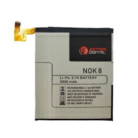 Nokia 8 batteri / ackumulator (3030mAh)