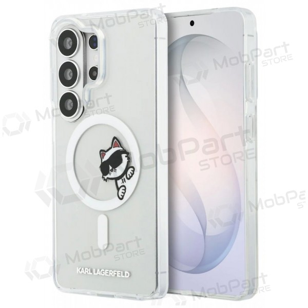 Samsung Galaxy S26 Ultra fodral - Karl Lagerfeld IML Choupette Peekaboo Logo Magnetic (transparent)