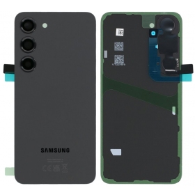 Samsung Galaxy S23 bakstycke (svart) (original)