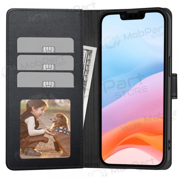 Apple iPhone 7, 8, SE 2020, SE 2022 fodral - Fancy Wallet (svart)