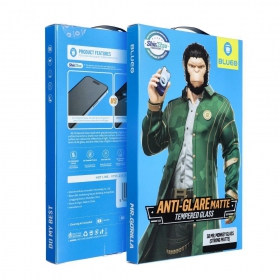 LCD apsauginis stikliukas 5D Mr. Monkey Glass (Strong Matte) Apple iPhone 15/16 svart