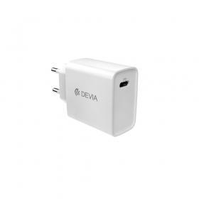 Laddare Devia Smart PD Quick Charge 20W (vit)