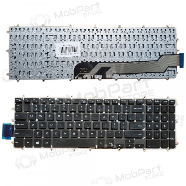 DELL Inspiron 15-5565, 15-5567,15-5570, US tangentbord DELL Inspiron 15-5565, 15-5567,15-5570, US tangentbord