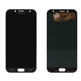 Samsung J730F Galaxy J7 (2017) skärm (no logo) (svart) (OLED)