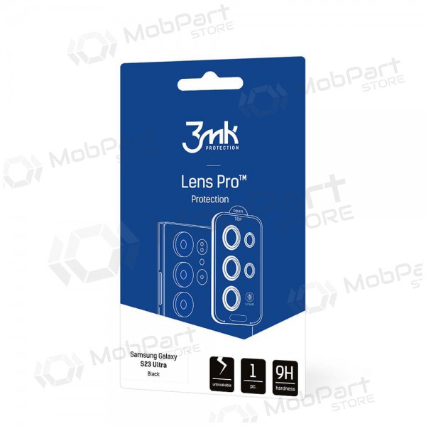 Samsung S918 Galaxy S23 Ultra 5G härdat skyddande glas för kameran "3MK Lens Pro" Samsung S918 Galaxy S23 Ultra 5G härdat skyddande glas för kameran "3MK Lens Pro"