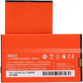 Xiaomi Mi 2 / Mi 2S / M2S (BM20) batteri / ackumulator (2000mAh)