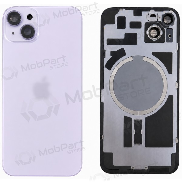 Apple iPhone 14 baksida (komplett, i ett stycke) (lila)