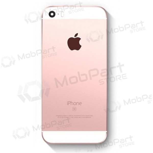 Apple iPhone SE baksida / batterilucka rosa (rose gold) Apple iPhone SE baksida / batterilucka rosa (rose gold)