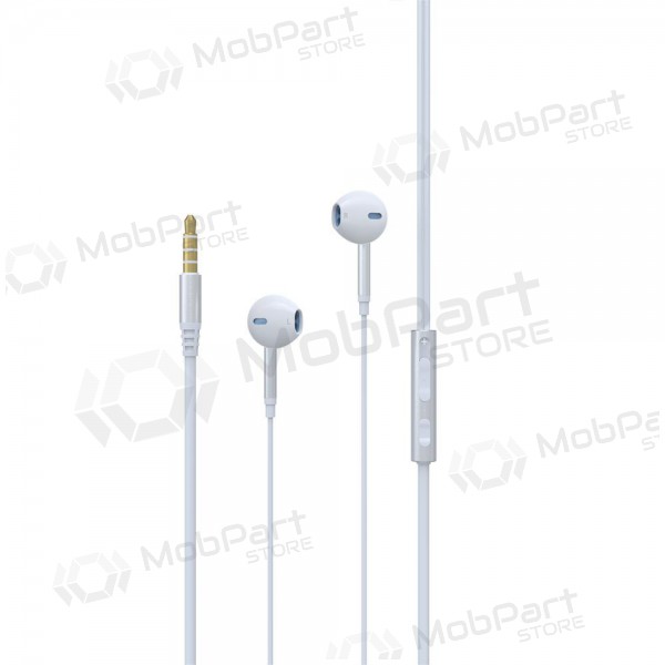 Headset Devia Pure Sound 3,5mm (vit)
