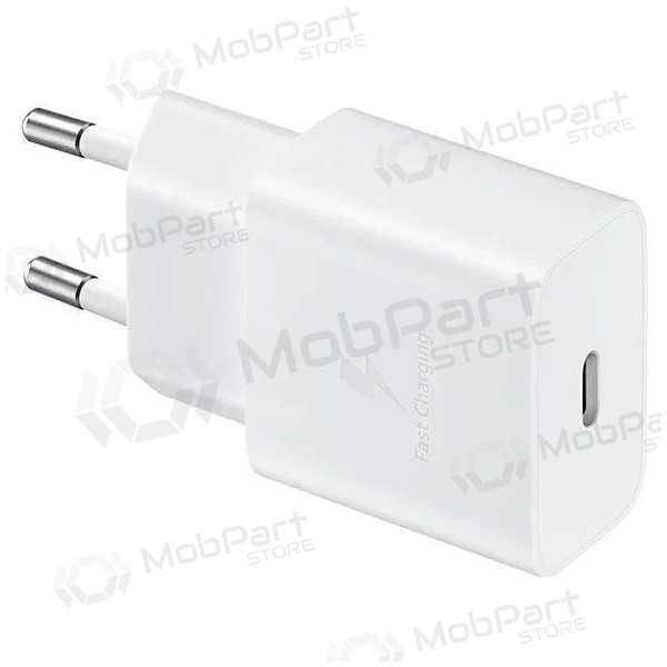 Laddare original Samsung EP-T1510NWEGEU 15W förpackningen innehåller vit