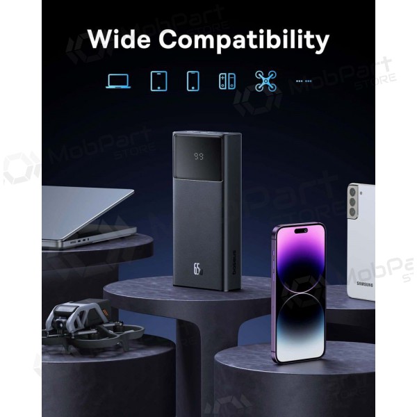 Powerbank Power Bank Baseus StarLord 65W 20000mAh svart P10022906113-00