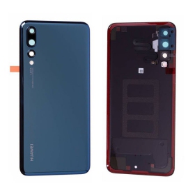 Huawei P20 Pro baksida / batterilucka (blå) (begagnad grade B, original)