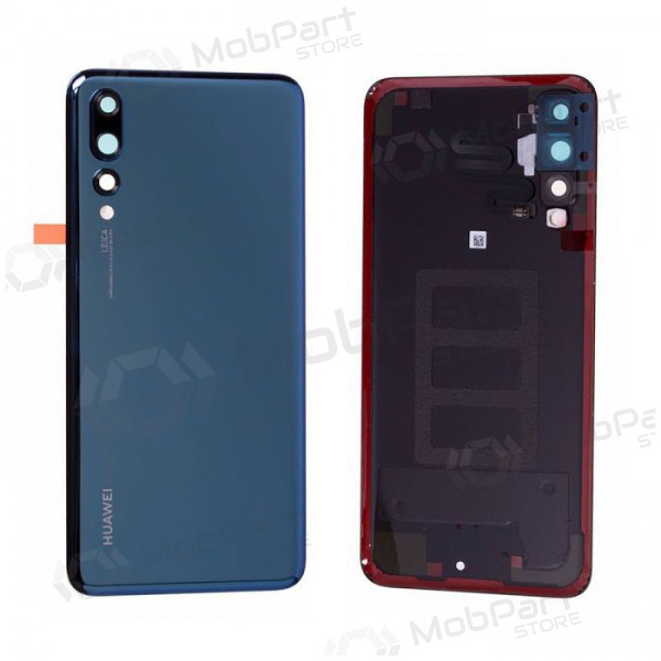 Huawei P20 Pro baksida / batterilucka (blå) (begagnad grade B, original)