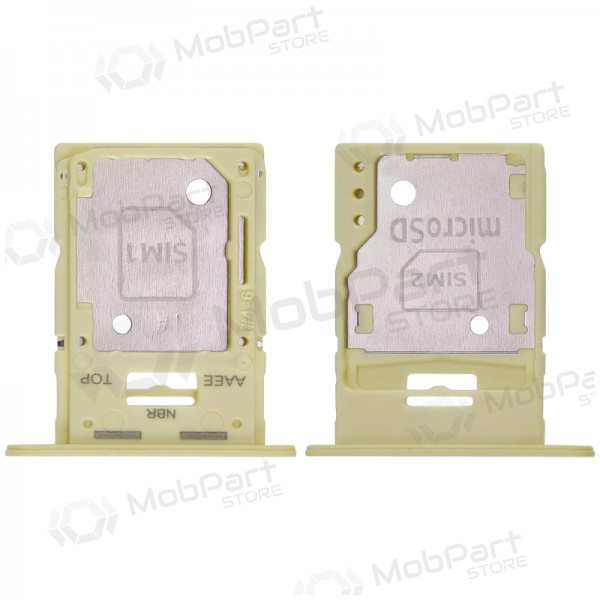 Samsung Galaxy A15 4G SIM korthållare (gul) (original)