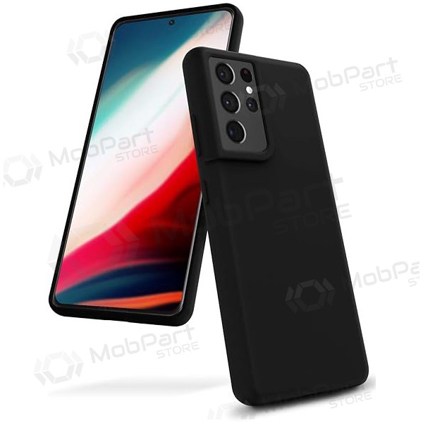 Samsung S916 Galaxy S23 Plus 5G fodral Mercury Goospery "Silicone Case" (svart) Samsung S916 Galaxy S23 Plus 5G fodral Mercury Goospery "Silicone Case" (svart)
