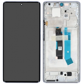 Xiaomi Redmi Note 14 Pro 4G skärm (violett) (med ram) (original)