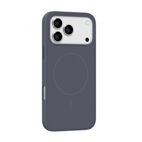 Apple iPhone 17 Pro Max, 18 Pro Max fodral - X-Level Fluid Skin MagSafe (blå)