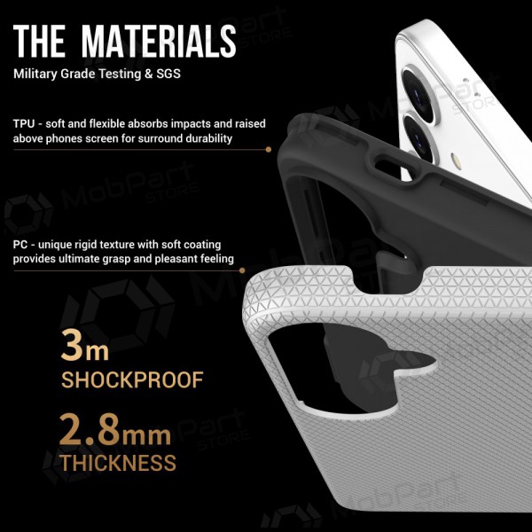 Mobilskal / fodral Perfectionists Triangle Case Samsung A266 A26 5G silver Mobilskal / fodral Perfectionists Triangle Case Samsung A266 A26 5G silver