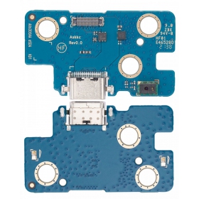 Samsung X200 / X205 Galaxy TAB A8 2021 laddarkontakt och mikrofon med flex (service pack) (original)