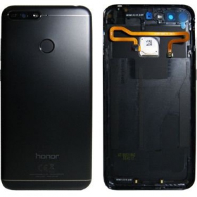Huawei Honor 7A baksida / batterilucka (svart) (begagnad grade A, original)