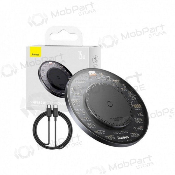 Trådlös laddare Baseus BS-W530 15 W Qi svart