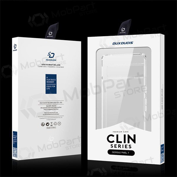 Google Pixel 7 5G fodral - Dux Ducis Clin (transparent)
