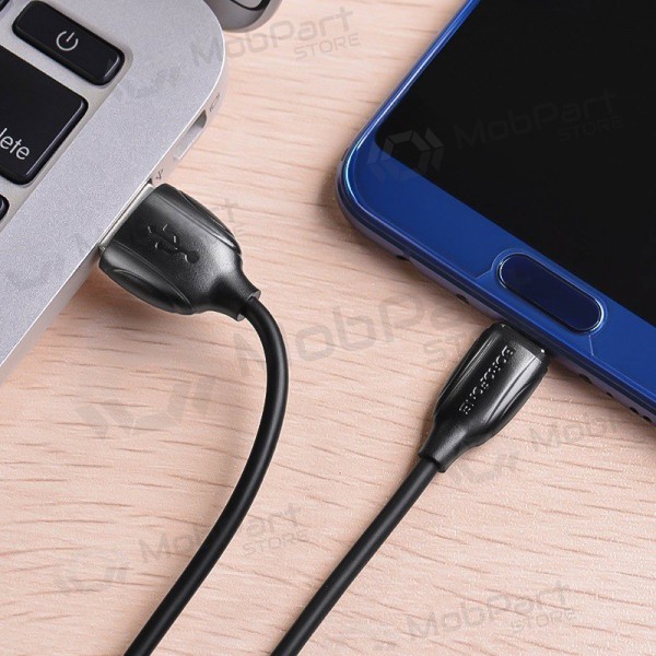 USB kabel Borofone BX19 USB-A to USB-C 1.0m svart