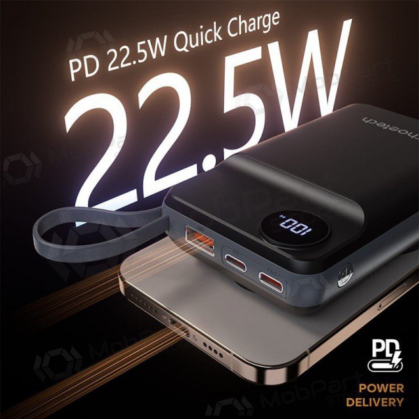 Powerbank Power Bank Choetech B696 15W Magsafe 20000mAh svart