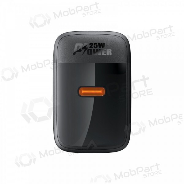 Telefonladdare Acefast A104 25 W GaN USB-C svart