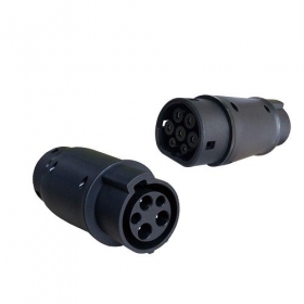 Elektromobilio adapter Duosida Type 2 (Female) - Type 1 (Male)