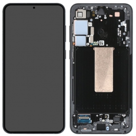 Samsung Galaxy S23+ skärm (grafitas) (med ram) (original)