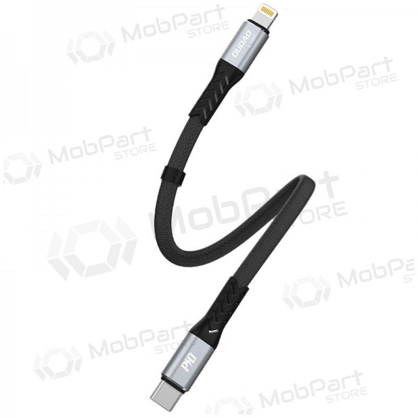 Lightning-kabel Dudao L10P USB-C till Lightning 0.23 m 20 W svart