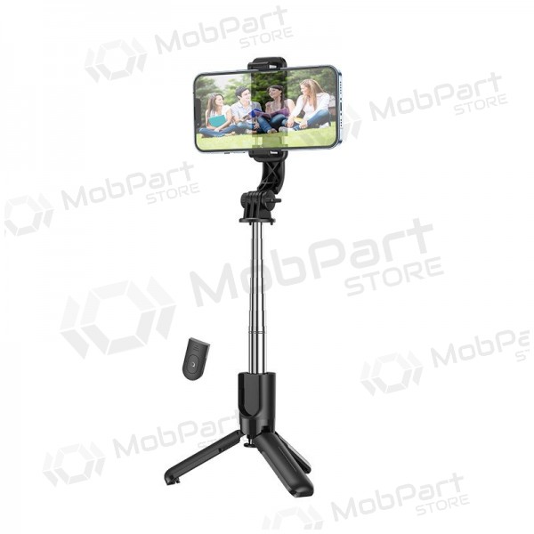 Selfiestick Hoco K17 Mini su trikojo funkcija svart