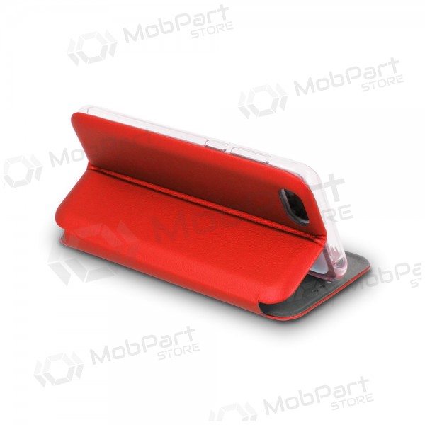 Samsung Galaxy J3 2018 fodral - Book Elegance (röd)
