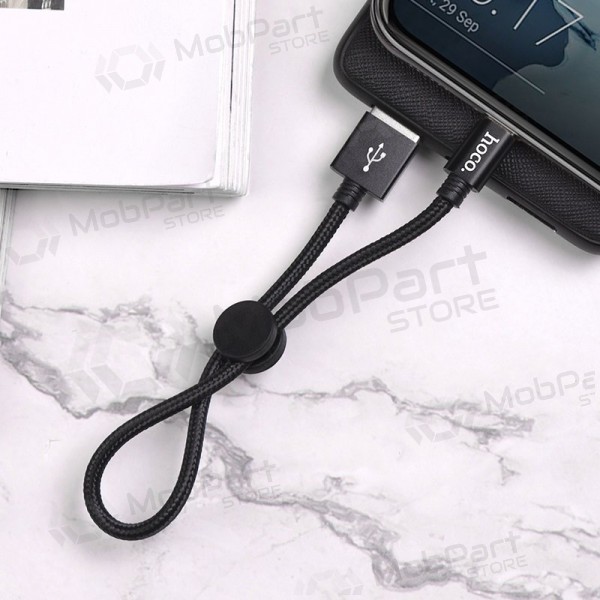 USB kabel HOCO X35 lightning 0.25m (svart)