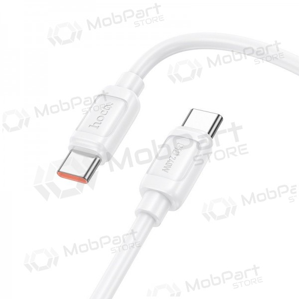 USB-C-kabel Hoco X115 USB-C till USB-C 1 m 240 W vit