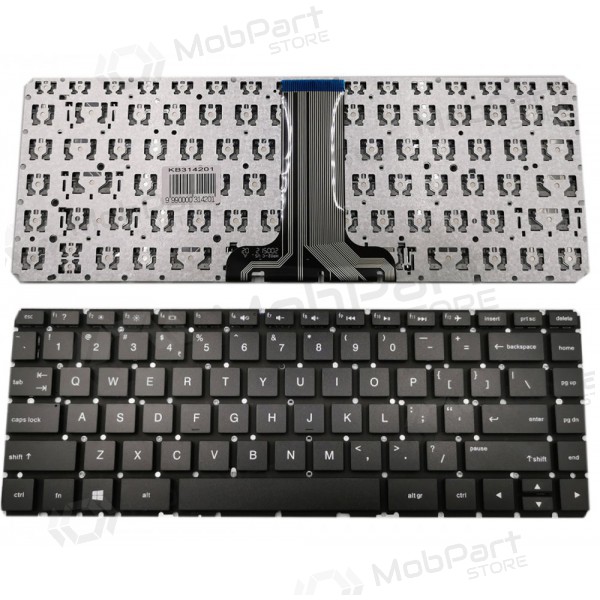 HP Pavilion: X360, 14-BA, 14T-BA, 14M-BA, 14-BS tangentbord