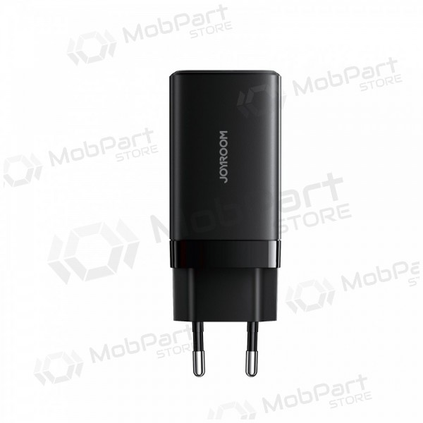 Telefonladdare Hoco N66 35 W GaN USB-C + USB-A med Lightning-kabel 1 m vit