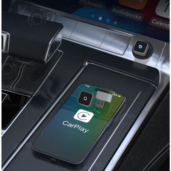 Trådlös CarPlay / Android Auto-adapter Ottocast Mini Cube CP88-T2 silver