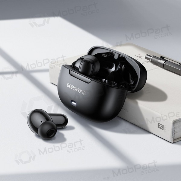 Trådlösa hörlurar Borofone BW96 Bluetooth ANC+ENC USB-C svarta
