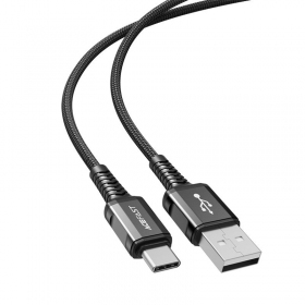 USB kabel Acefast C1-04 USB-A to USB-C 1.2m svart
