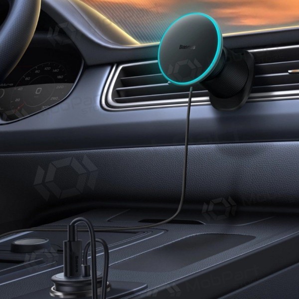 Automobilinis laikiklis-laddare Baseus CW01 MagSafe 15W svart C40141001111-00