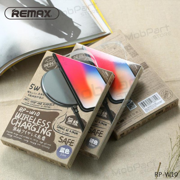 Laddare trådlös Remax RP-W10 5W (silver)