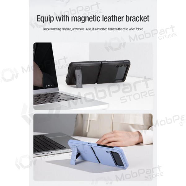 Samsung Galaxy Z Flip4 fodral -Nillkin Leather- (lila)