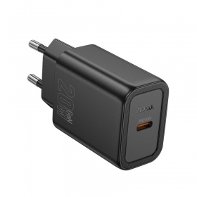 Telefonladdare Hoco N60 20 W GaN USB-C svart