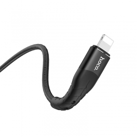 USB kabel Hoco U64 PD Type-C - Lightning (svart)