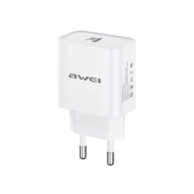 Telefonladdare Awei PD61-EU 20 W USB-C vit